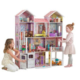 KidKraft Country Estate Wooden Dollhouse for 12" Dolls with 31Piece Accessories KidKraft