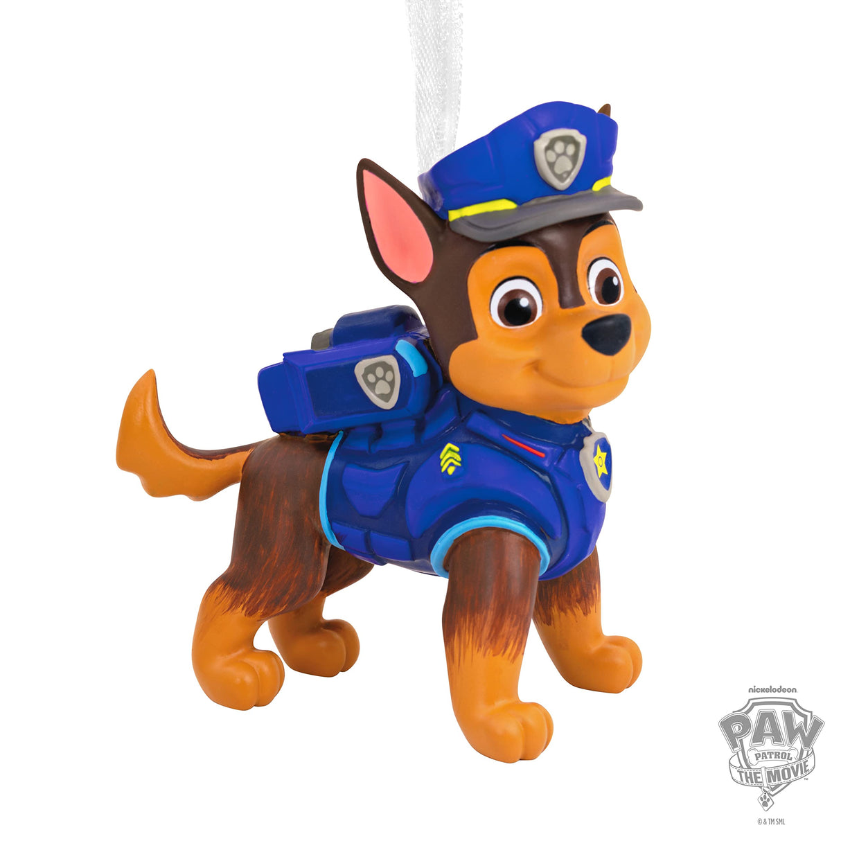 Hallmark Paw Patrol: The Movie Chase Christmas Ornament Hallmark
