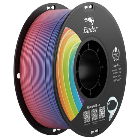 Creality PLA Filament 1.75mm, Upgrade PLA+ Filament Strong Toughness No-Tangling Vacuum Packaging 3D Printing Filament Fit Most FDM 3D Printers, 1kg Spool, Accuracy +/- 0.02mm, Multi-Color Creality