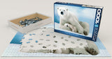EuroGraphics Polar Bear and Baby Puzzle (1000-Piece), 6000-1198 EuroGraphics