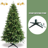 VINCONLIDY Rotating Christmas Tree Stand with Music Function, Remote Controller, Electric Iron 360 Degree Rotation for Hold Up to a 10Ft 60 to 80 Pound Artificial Christmas Tree VINCONLIDY
