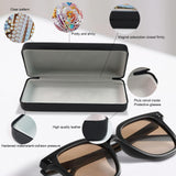 JZHYOAN Diamond Art Painting Eye Glass Case Portable Sunglasses Glasses Storage Box DIY Flower Travel Sunglass Handmade 5D Diamond Art Kit for Adults Gift Indoor Outdoor JZHYOAN