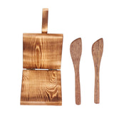Restokki Tortilla Press Wood Multifunction Nonslip Wooden Handle Fine Workmanship Dough Pressing Tool Restokki