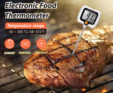 10 Inch Long Digital Candy Thermometer with Pot Clip,Deep Fry Thermometer,Rotating Display, Best Instant Read Food Meat Thermometer for Candy Making or Deep Frying efengcook