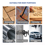 Air Micro Die Grinder Kit,MAG-123N Pneumatic Grinding Pen 120 Degree 23500 RPM JIUNENG