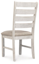 Signature Design by Ashley Skempton Modern Farmhouse Dining Room Chair, 2 Count, Whitewash Signature Design by Ashley