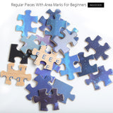 Ingooood Jigsaw Puzzles 1000 Pieces- Imagination Series Fantasy Romantic Star Sea Puzzle Ingooood