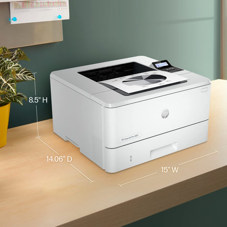 HP LaserJet Pro 4001n Black & White Printer, Print, Fast speeds, Easy setup, Mobile printing, Advanced security, USB, Ethernet Connection, Best-For-Office HP