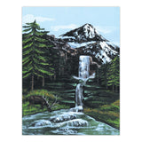 Royal & Langnickel Paint by Number Kit Artist Canvas Series 9"X12", Mountain Waterfall Royal & Langnickel