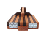 Central Coast Woodworks Hardwood Tortilla Press - Oak & Walnut - 10 inch Central Coast Woodworks