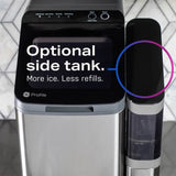 GE Profile Opal 1.0 Nugget Ice Maker| Countertop Pebble Ice Maker | Portable Ice Machine Makes up to 34 lbs of Ice Per Day | Stainless Steel Profile