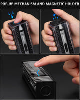 STREBITO 3.7V Mini Electric Screwdriver, 42-in-1 Precision Electric Screwdriver Kit, 36 S2 Magnetic Bits, Mini Power Screwdriver with Display, Electric Screwdriver Cordless for Electronic Laptop Phone STREBITO