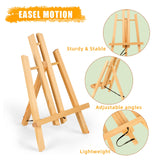 idoobi 16 Pack 11.8" Wooden Easel, Easel Stand for Painting, Tabletop Easel for Artist/Students/Beginners, Portable Canvas Photo Picture Sign Holder idoobi