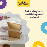 Wilton Performance Pans Aluminum Round Cake Pan, 9 x 2 in., Pack of 2 Wilton