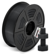 COLIDO ABS Filament 1.75mm,High Abrasion and Heat Resistance,no Clogging,Neat Winding,3D Printer Filament 1kg Spool (2.2lbs),Dimensional Accuracy +/- 0.02mm, Suitable for Most 3D Printers.(1-Black CoLiDo