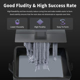 GEEETECH ABS-Like 3D Printer Resin, 405nm UV-Curing Photopolymer Resin, Strength and Toughness, High Precision, Low Viscosity, Low Odor, Compatible with LCD DLP Resin 3D Printers, Skin Colour 1kg Geeetech