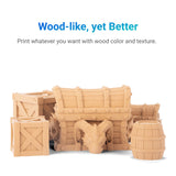 Snapmaker Filament PLA 1.75 mm, PLA Filament Wood Filament for 3D Printers, -0.05mm 0.75kg /Spool, Wood-Like Color Snapmaker