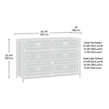 Sauder County Line Dresser, Salt Oak finish Sauder