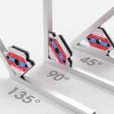 YESWELDER 50 LB Welding Magnet-4 Pieces of Magnetic Welding Holder 50 LBS Holding Power Welding Accessories YESWELDER