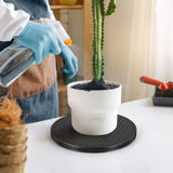 Lazy Susan 10 inch with Steel Ball Bearings,Heavy Duty Rotating Swivel Stand,Lazy Susan Turntable for Flat Panel Monitors, TV's, Potted Plants, Stereo Speakers, Lazy Susan Turntable Organizer CTTZCKJ