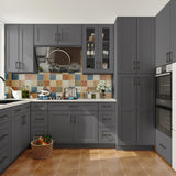 ROOMTEC 60" Assembled Bathroom Vanity Double Drawer Base Cabinet with Soft-Close Door & 6 Drawers, Large Capacity Single Sink for Laundry, Kitchen, Shower & Utility Rooms ROOMTEC