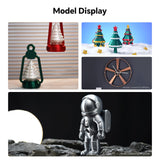 ANYCUBIC Silk Filament, Clog-Free Shiny 3D Printer PLA Filament 1.75mm Dimensional Accuracy +/- 0.02mm, 1KG Reusable Spool (2.2 lbs), Silk Gold ANYCUBIC