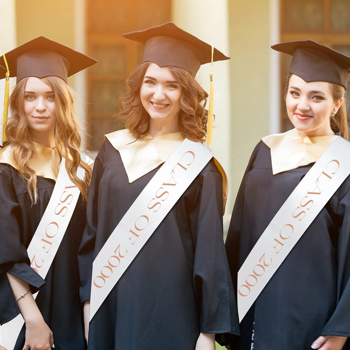 Funtery 20 Pieces White Blank Sash Sublimation Pageant Sashes DIY Plain Sash with Safety Pins for HTV Vinyl Hot Foil Printing Homecoming Pageants Wedding Birthday Party Supplies Funtery