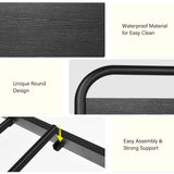 Catrimown Full Size Metal LED Bed Frame with Headboard - Heavy Duty Platform Design, Noise-Free & Easy Assembly Catrimown