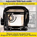 SEATIN Universal Forklift Seat W/Switch,Retractable Safety Belt fits Toyota Forklift Aftermarket,Tractor,Skid Loader,Excavator,Dozer,Backhoe,Telehandler,UTV,ATV SEATIN