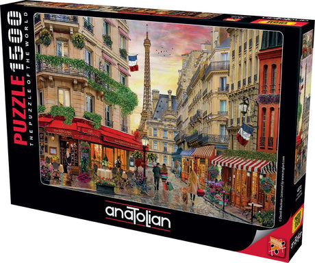 Anatolian Puzzle - Cafe Eiffel, 1500 Piece Puzzle, #4572 Anatolian