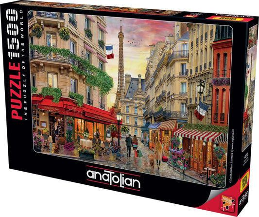 Anatolian Puzzle - Cafe Eiffel, 1500 Piece Puzzle, #4572