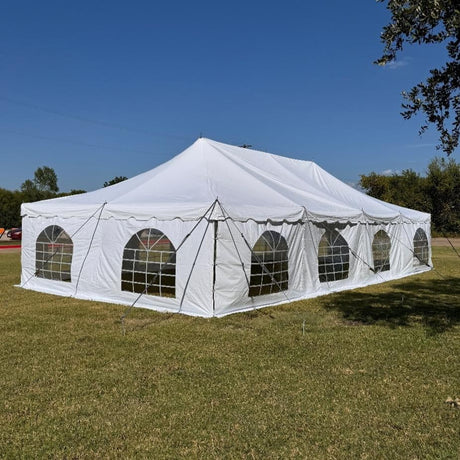 40'x20' PVC Pole Tent - Fire Retardart Heavy Duty Party Tent Wedding Tents Canopy Tents for Parties by Delta DELTA