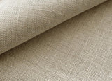 Zweigart 25ct Dublin 100% Linen evenweave for Embroidery | 18x27 inches | Linen Fabric for Counted Cross Stitch (Natural Raw 52) Aidalux