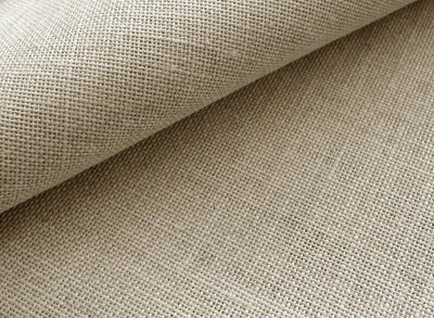 Zweigart 25ct Dublin 100% Linen evenweave for Embroidery | 18x27 inches | Linen Fabric for Counted Cross Stitch (Natural Raw 52)