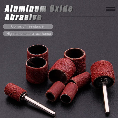 551pcs Sanding Drums for Rotary Tool,Sanding Bits Bands Sander Sandpaper for Drill Woodworking Accessories Juasky