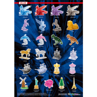 BePuzzled, Dragon Deluxe Original 3D Crystal Puzzle, Ages 12 and Up