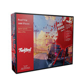 Twisted Puzzles - Hidden Horror Series: Road Trip, 1000 Piece Adult Jigsaw Puzzle, Halloween Puzzle, A Scare for Those Who Dare Twisted Puzzles