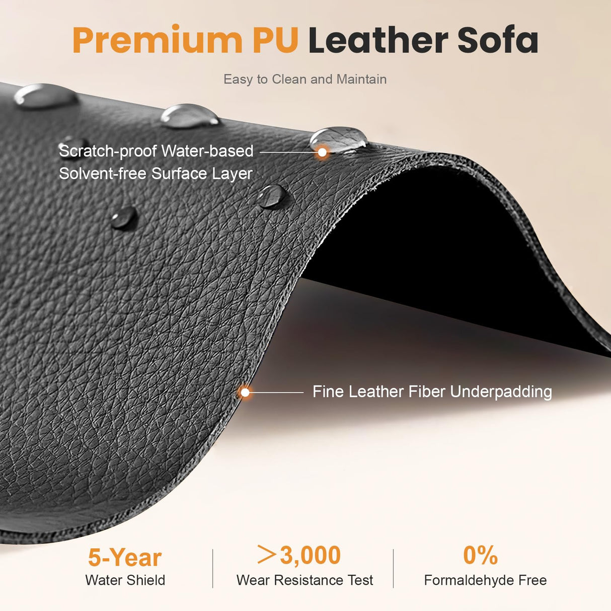 Reclining Sofa and Loveseat Set, Loveseat Recliner and Single Oversized Recliner Chair with Heat Massage, Removable Console, Storage Armrests, Breathable Faux Leather Manual Couches for Living Room Furgatti