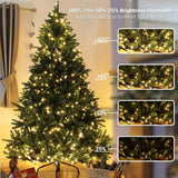 Brizled Christmas Lights, 344.16ft 1000 LED Color Changing Christmas String Lights with Remote, 11 Modes Christmas Tree Lights Warm White & Multicolor Xmas Light Green Wire for Xmas Home Wedding Party Brizled