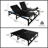 Einhomn King Adjustable Bed Frame, Electric Bed Base with Quiet Motor, Independent Head and Foot Incline, Zero Gravity & Anti-Snore Modes, Wired Remote, Easy Assembly Einhomn