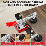 Parknshop Original 35mm Hinge Jig，Drilling Hole Puncher Hinge Jig Drill Guide Locator，Cabinet Hinge Jig for Door Cabinets Hinges Mounting parknshop