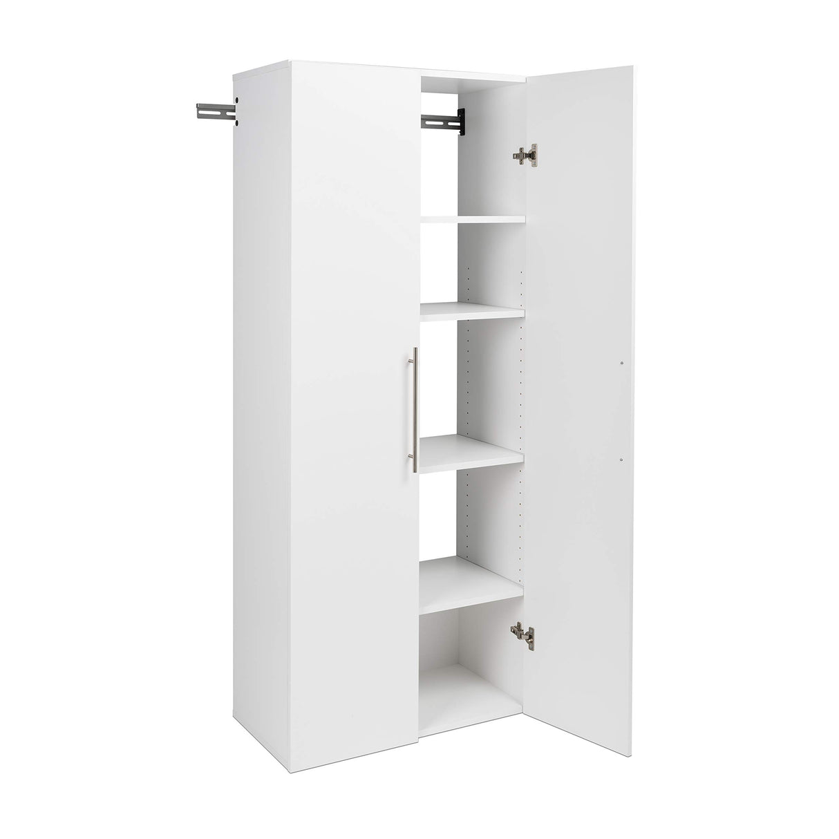 HangUps Large Storage Cabinet, 30", White Prepac