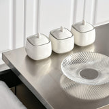 HOMCOM Kitchen Island on Wheels, Rolling Kitchen Cart with Stainless Steel Countertop, Drawer, Towel Rack and Spice Rack, Utility Storage Trolley, Black HOMCOM