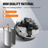 3 inch Mini Wood Lathe Chuck,4-jaw Self-Centering Lathe Chucks for Woodturning with 1 x 8TPI Thread,for Woodworking Lathe Tools HAowosi