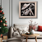 5D Diamond Painting Kits for Adults, Elegant Women Diamond Art Kits for Adults Beginner, DIY Special Shaped Rhinestones Crystal Art Diamonds Dot Gem Painting for Home Wall Decor 11.8x11.8inch BYGFHLYW