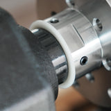 BMWOOD 4" Faceplate with 1-1/4"x8TPI Thread, with Two Nylon Washers for Woodturning Lathe. BMWOOD