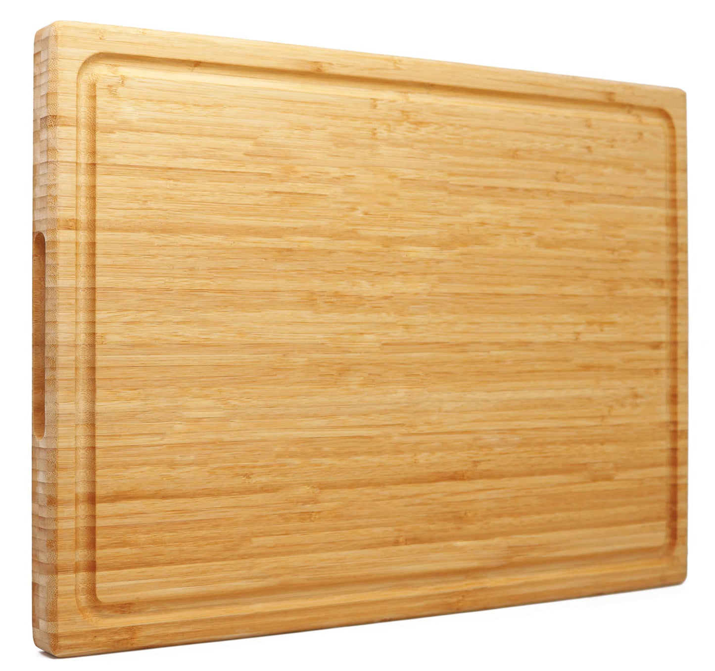 Extra Large XXXL Bamboo Cutting Board 24 x16 Inch, Largest Wooden Butcher Block for Turkey, Meat, Vegetables, BBQ, Over the Sink Chopping Board with