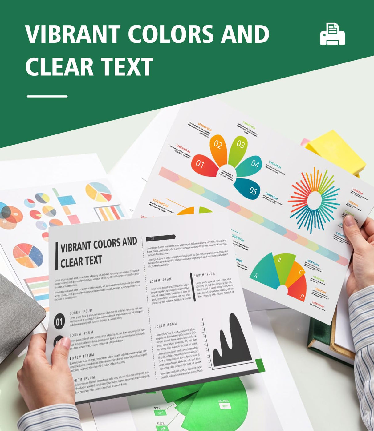 Kingjet LC401 Ink Cartridges Replacement for Brother LC401 Ink Cartridges Compatible with LC401 Ink Cartridges for Brother Printer MFC-J1010DW MFC-J1170DW MFC-J1012DW, 4PK（Black/Cyan/Magenta/Yellow Kingjet