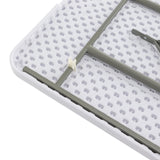 BTEXPERT 8-Foot-96 long White Plastic Folding Table Portable 30" Wide, 29" High, Indoor Outdoor Events Banquet Dining Party Patio, One BTEXPERT