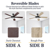 Prominence Home 51649-01 Lorelai Smart Ceiling Fan with Light and Remote, 52, Bronze Prominence Home
